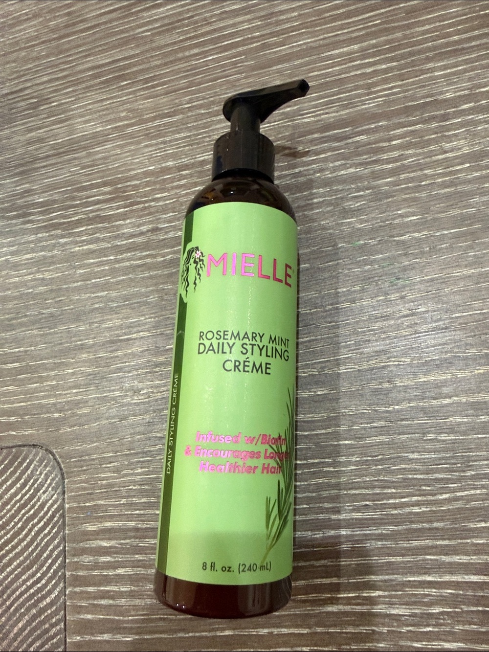 NWT Mielle Rosemary Mint Daily Styling Crème longer healthier hair 8 fl oz